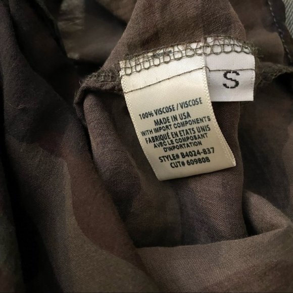 ANTHROPOLOGIE Cloth & Stone Camo Camisole XS - Picture 4 of 4